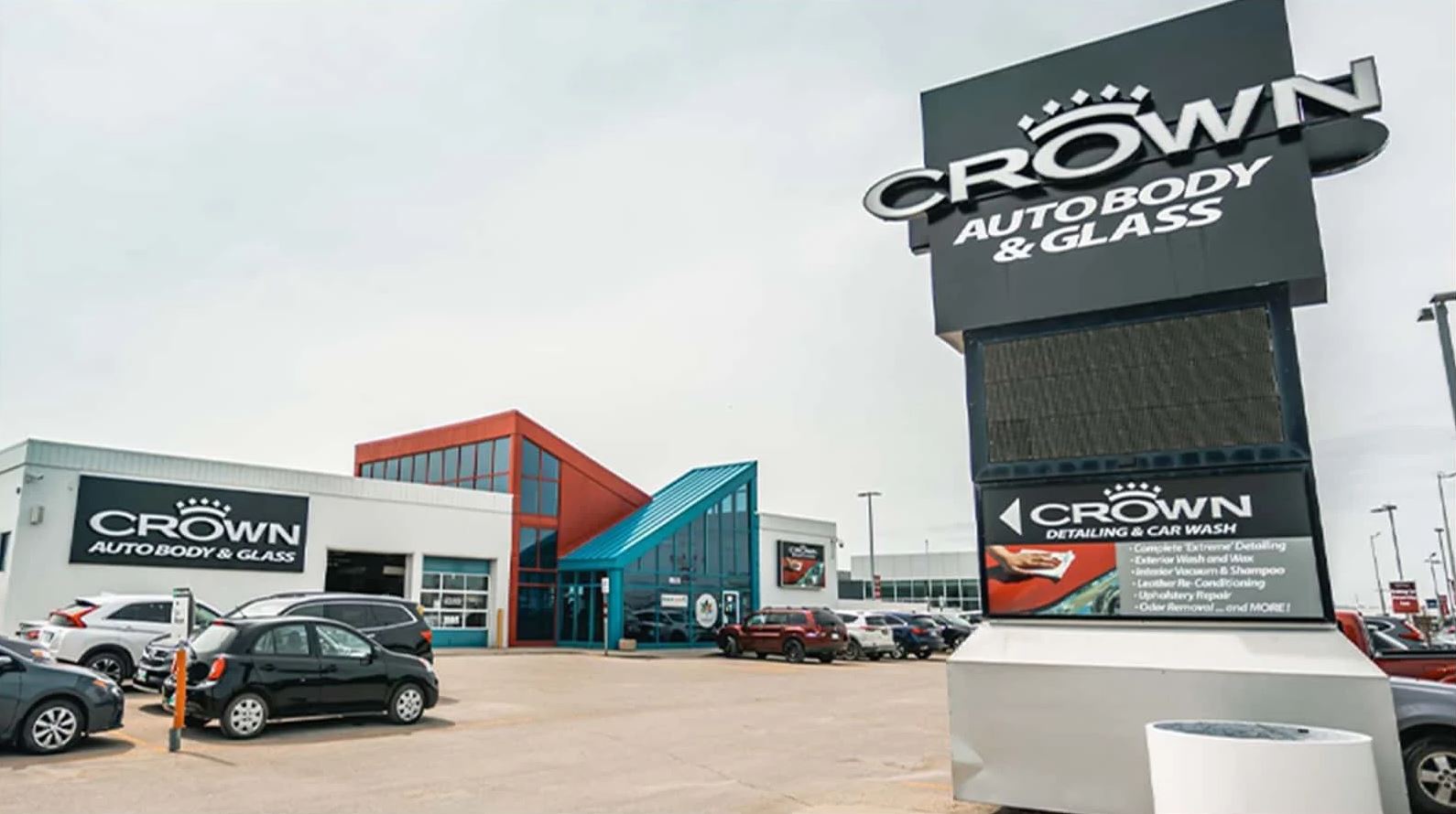 Crown Autobody and Glass South shop